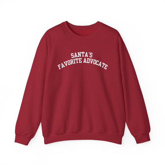 Santa's Favorite Advocate - Sweatshirt